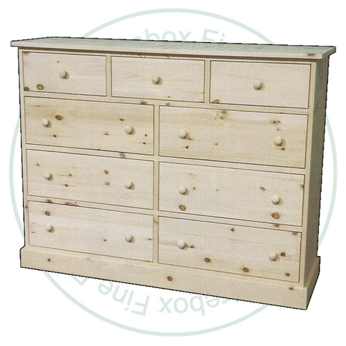 Pine Cottage 9 Drawer Mens Chest