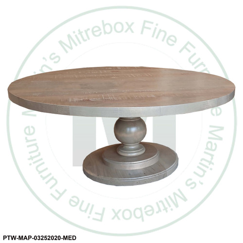 Pine Arta Round Coffee Table 36''D x 36''W x 18''H