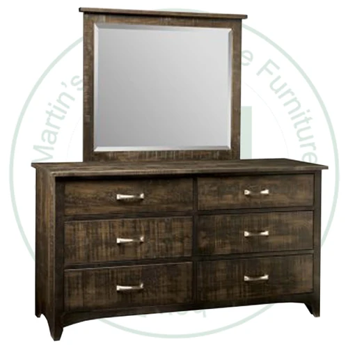 Maple Bancroft Landscape Mirror 4.5''D x 42.5''W x 35''H With Jewelry Option
