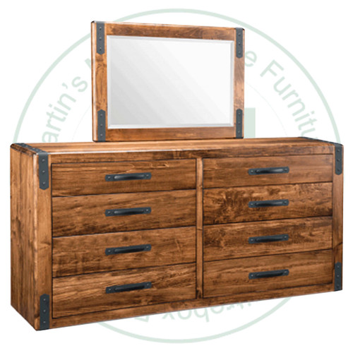 Maple Union Station Long High Dresser 18.5'' Deep x 72.5'' Wide x 32.5'' High