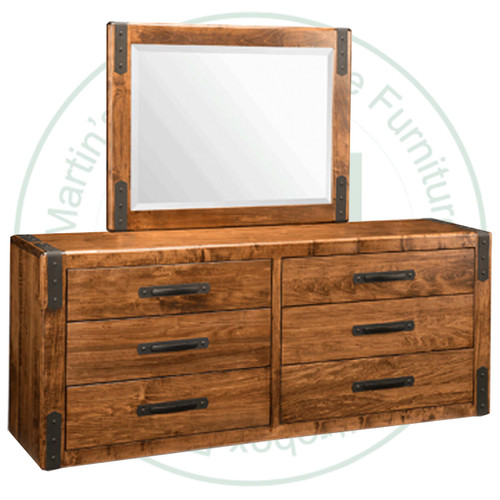 Oak Union Station Long Dresser 18.5'' Deep x 72.5'' Wide x 30.5'' High