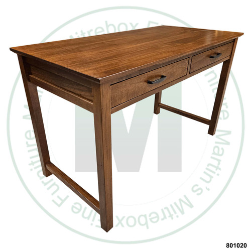 Oak Brooklyn Writing Desk 24'' Deep x 48'' Wide x 30'' High
