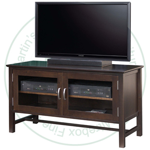 Maple Brooklyn HDTV Entertainment Cabinet 19.5'' Deep x 48'' Wide x 27'' High