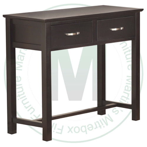 Oak Brooklyn Sofa Table 16'' Deep x 46'' Wide x 30'' High