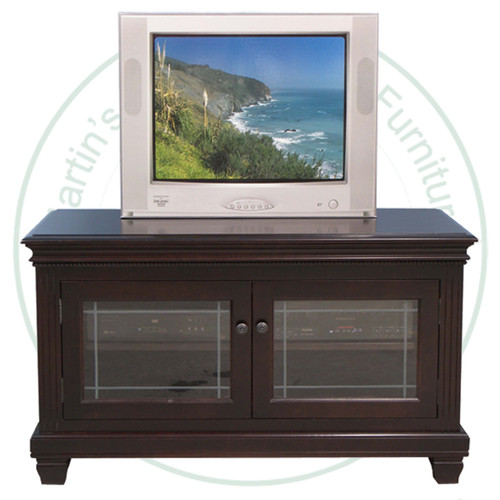 Oak Florentino Entertainment Cabinet 19.5''D x 48''W x 29''H