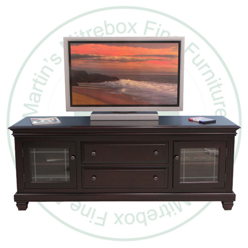 Oak Florentino Entertainment Cabinet 19.5''D x 73.5''W x 29''H