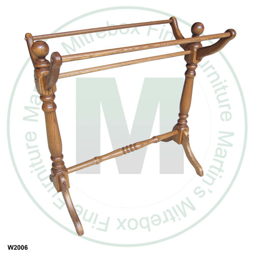 Maple Quilt Rack