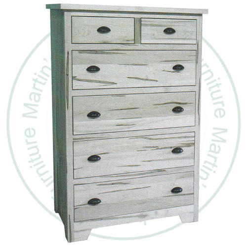 Pine Lakeport 6 Drawer Chest Of Drawers