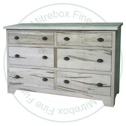 Pine Lakeport 6 Drawer Dresser