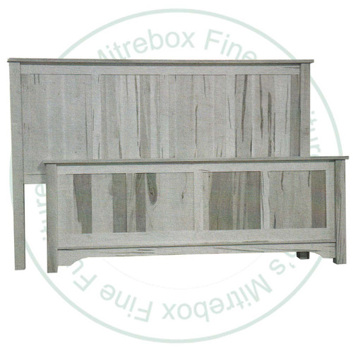 Oak Single Lakeport Panel Bed