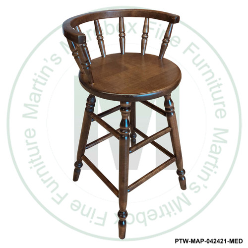 Maple Youth 22'' Bar Stool