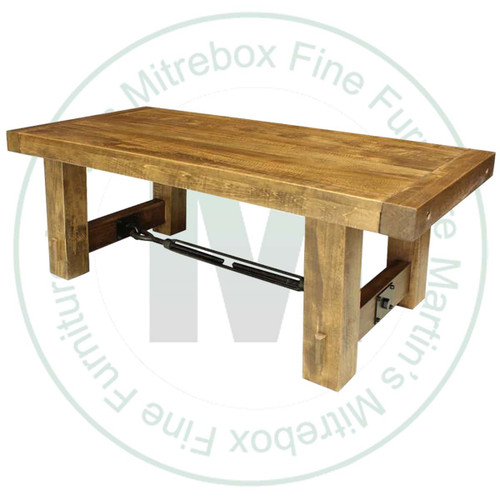 Maple Yukon Turnbuckle Square Coffee Table