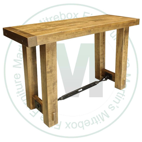 Oak Yukon Turnbuckle Sofa Table