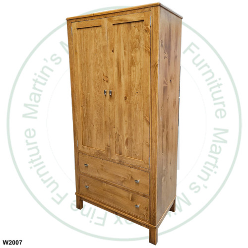 Wormy Maple Urbana Armoire 40''W x 73''H x 23''D