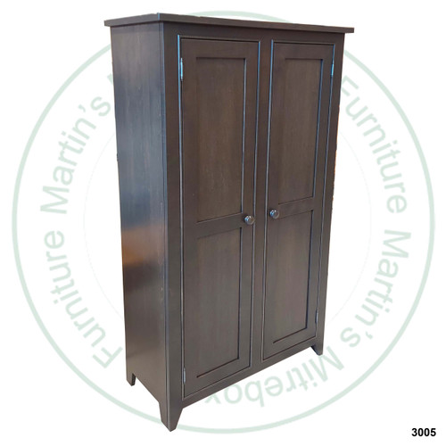 Wormy Maple A Series Jam Cupboard 60''H x 36''W x 16''D