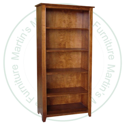 Wormy Maple A Series Bookcase 36''W x 70''H x 14''D