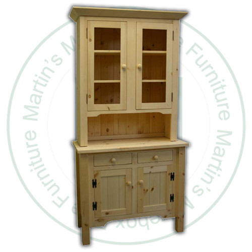 Maple French River Sideboard 18''D x 83''H x 50''W With 4 Doors And 2 Drawers