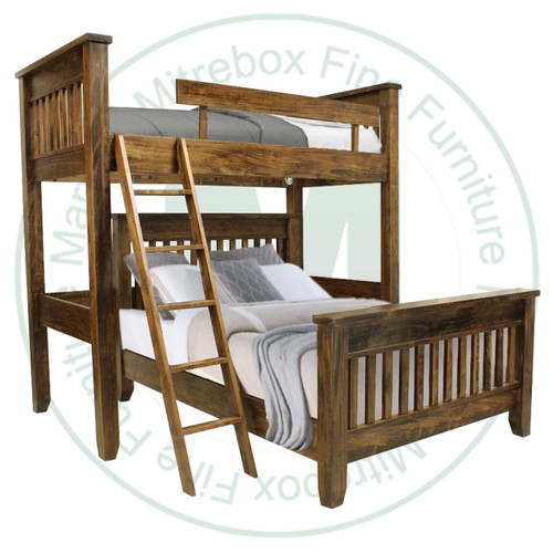 Oak Dakota Double Loft Bed
