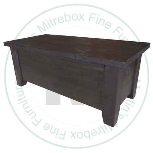 Oak Dakota Blanket Box