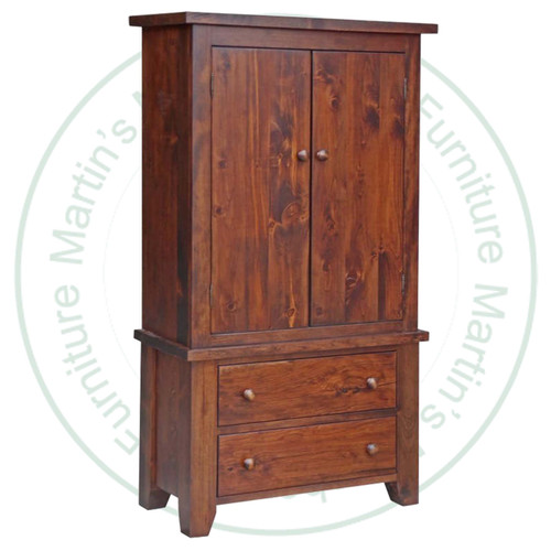 Wormy Maple Dakota Mini Armoire