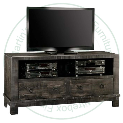 Wormy Maple Barrelworks HDTV Cabinet 19''D x 60''W x 26''H