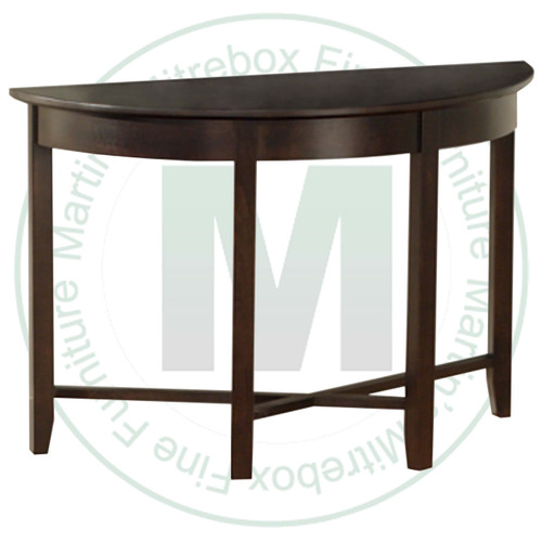 Wormy Maple Demi-Lume Sofa Table  20''D x 44''W x 30''H