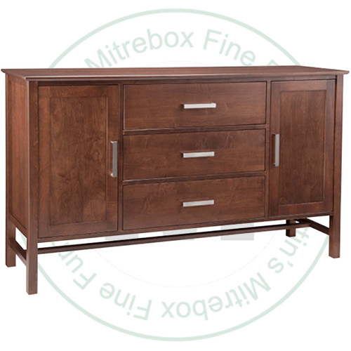 Wormy Maple Brooklyn Sideboard 19''D x 68''W x 41''H