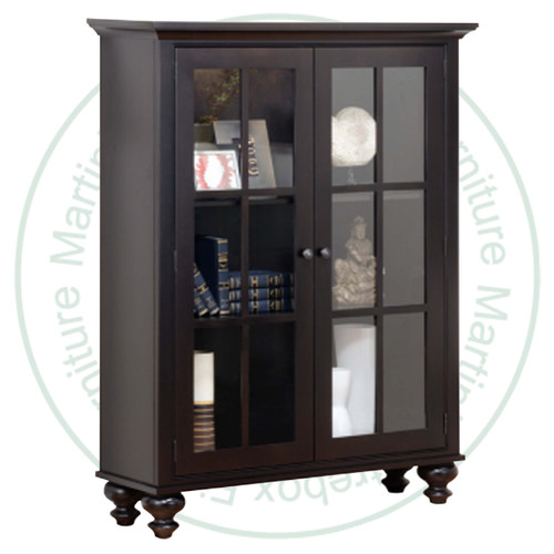 Maple Georgetown Library Cabinet 18.5'' Deep x 52.5'' Wide x 68'' High