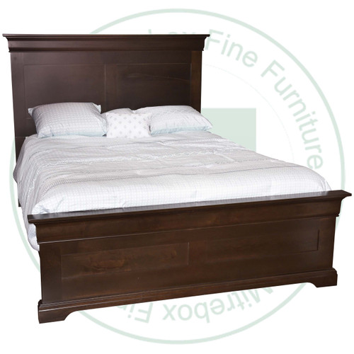 Maple Denmark Queen Bed With Low Footboard