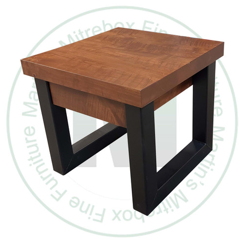 Maple T - L  Design End Table 24'' Deep x 24'' Wide x 22'' High