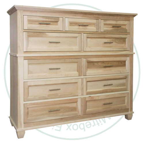 Maple Algonquin 2 Piece 11 Drawer Dresser