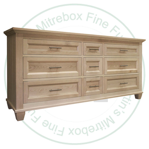 Maple Algonquin 9 Drawer High Dresser