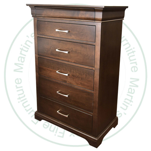 Oak Denmark 6 Drawer Hiboy