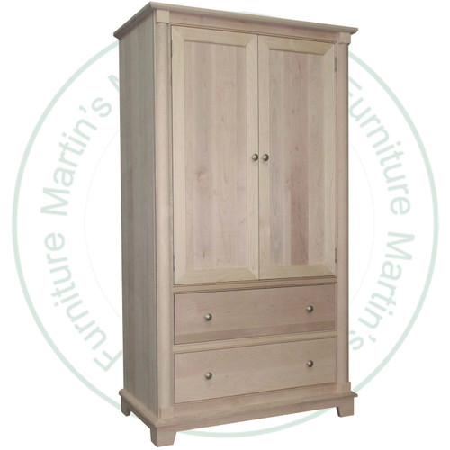 Wormy Maple Cleveland Armoire