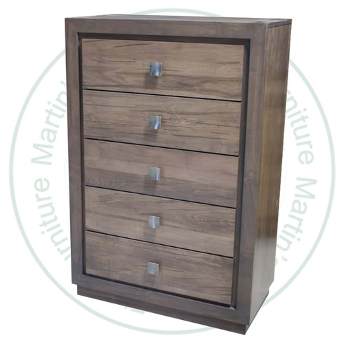 Pine Thornloe 5 Drawer Chest Of Drawers. Hi Boy Dimensions 19'' Deep x 36'' Wide x 54'' High. ( Texture : Smooth Sanded. Hardware : 121 Knobs. )
