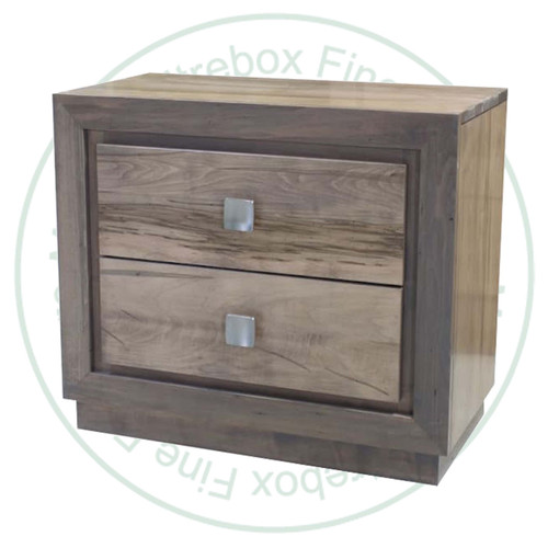 Pine Thornloe 2 Drawer Nightstand. Nightstand Dimensions 16'' Deep x 30'' Wide x 26'' High. ( Texture : Smooth Sanded. Hardware : 121 Knobs. )

