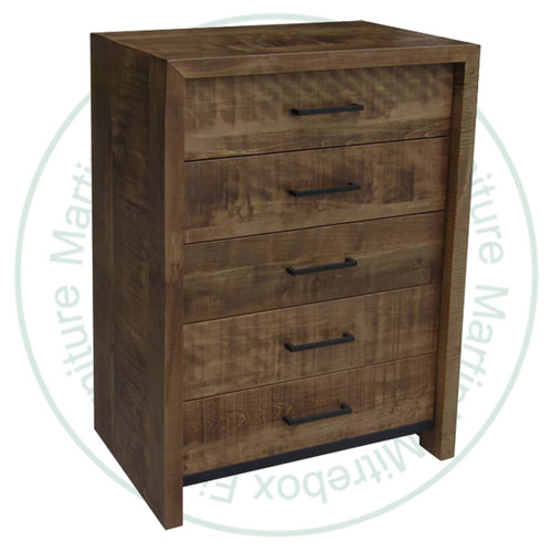 Oak Warehouse Chest Of Drawers 19''D x 32''W x 44''H