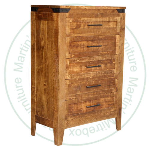 Pine Kenora Chest Of Drawers 22''D x 34.5''W x 52''H With 6 Drawers