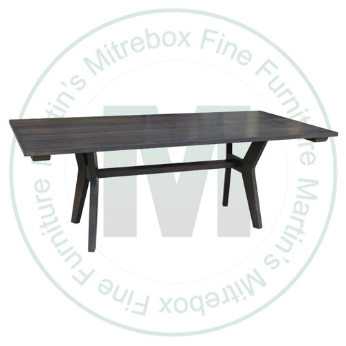 Maple Avenue Solid Top Pedestal Table 42''D x 96''W x 30''H