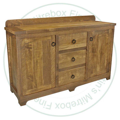 Wormy Maple Century Sideboard 18'' Deep x 61'' Wide x 36'' High