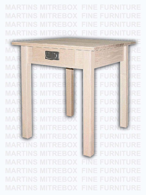 Maple Montana End Table With 1 Drawer 24'' Deep x 22'' Wide x 23 11/16'' High