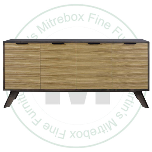 Maple Skoved Sideboard 18''D x 72''W x 37''H
