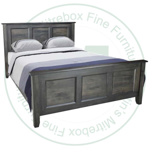 Pine Double Kennaway Shaker Bed With 46'' Headboard 26'' Footboard