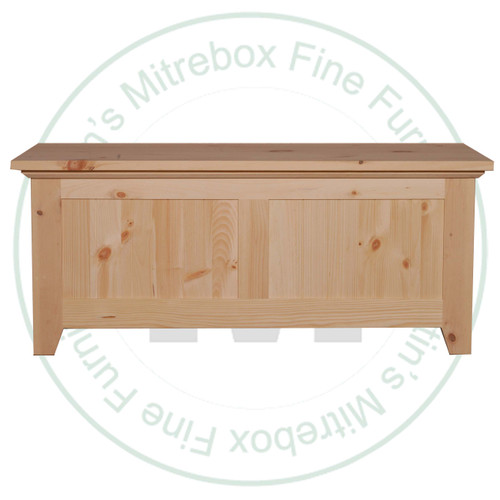 Maple Harvest Blanket Box 19'' D x 43'' W x 18'' H