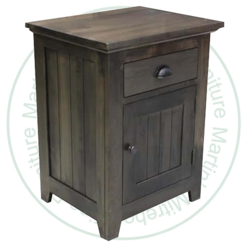 Pine Harvest 1 Drawer Nightstand 19'' D x 24'' W x 31'' H