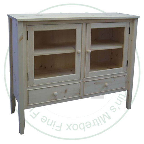 Wormy Maple A Series Sideboard 46''H x 52''W x 18''D