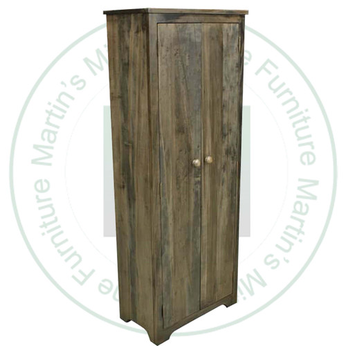 Maple Nith River Jam Cupboard 12''D x 22''W x 36''H With 2 Doors