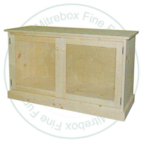 Oak Cottage 2 Door 2 Drawer HDTV Cabinet