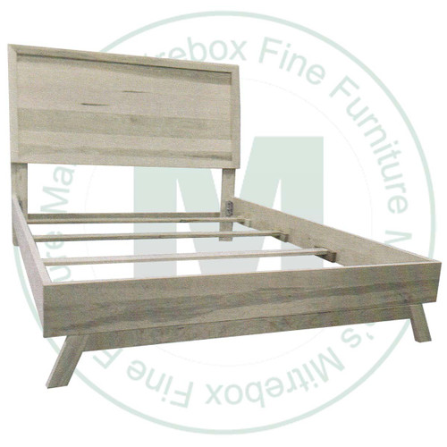 Maple Single Xander Panel Bed
