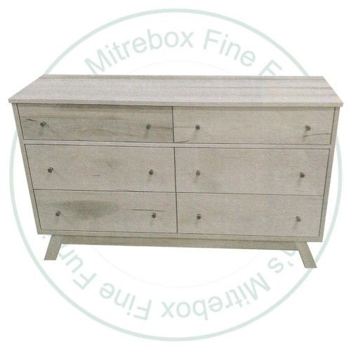 Maple Xander 6 Drawer Dresser